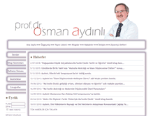 Tablet Screenshot of osmanaydinli.com